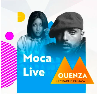 Le rappeur Ouenza et l’artiste gabonaise Emma’a ont cassé la baraque vendredi 19 mai